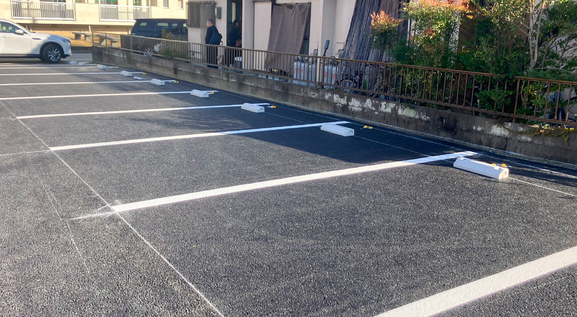 BUSINESS02駐車場ライン工事